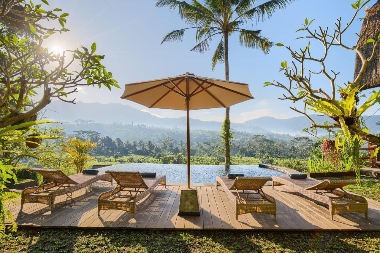 Romantic Barn With Mt. Agung Views Sidemen  Exterior photo
